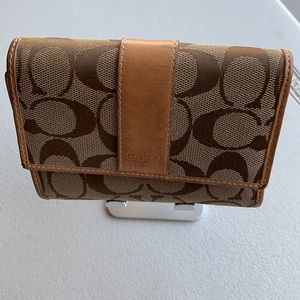 Authentic Coach Wallet